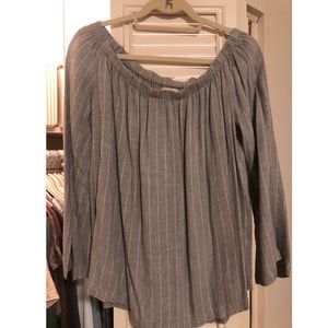 Cloth & Stone off shoulder blouse